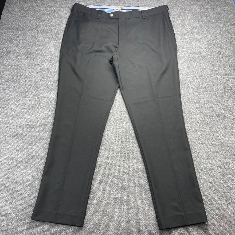 Peter Millar EB66 Performance Pants Black Mens 40/32 MF20EB66FB Dress Slacks